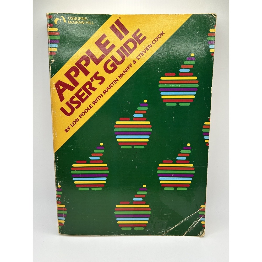 Apple II PC User's Guide Paperback 1981 ISBN 0931988462 Lon Poole Steve Textbook